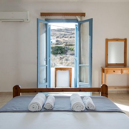 Perigiali Rooms Agali Bagian luar foto