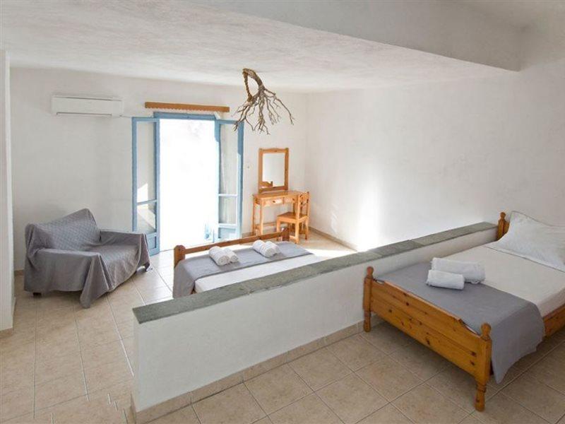 Perigiali Rooms Agali Bagian luar foto