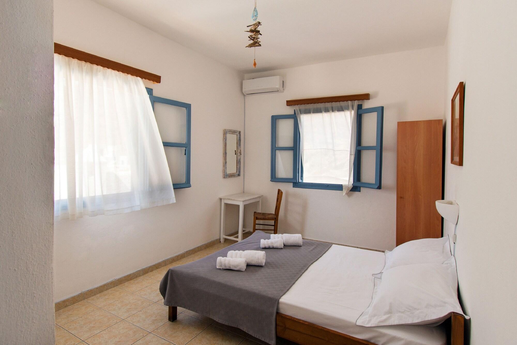 Perigiali Rooms Agali Bagian luar foto