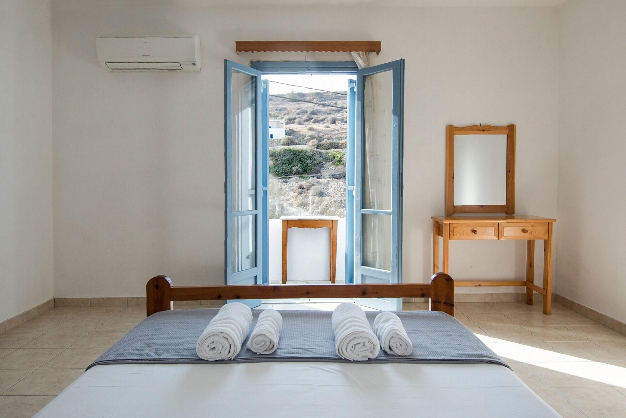 Perigiali Rooms Agali Bagian luar foto