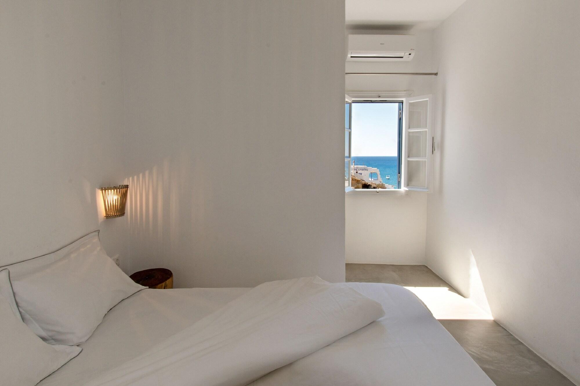 Perigiali Rooms Agali Bagian luar foto